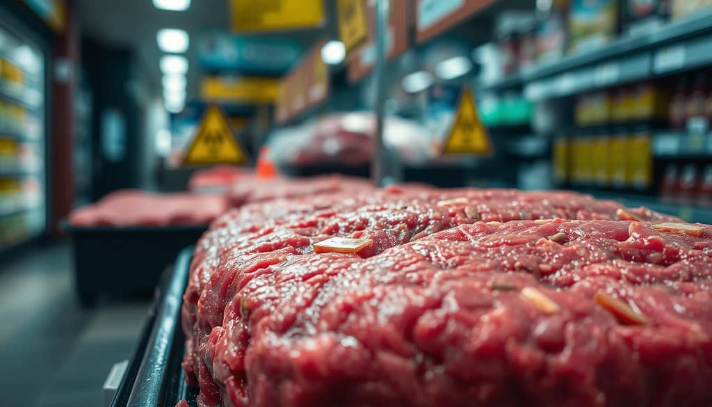 Ground beef contamination