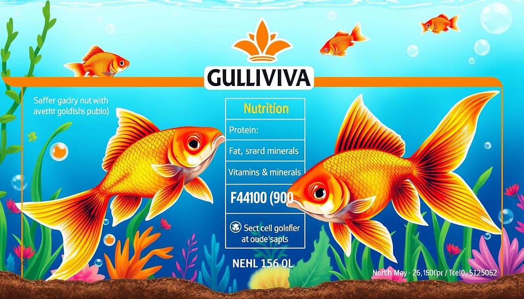 goldfish nutrition label