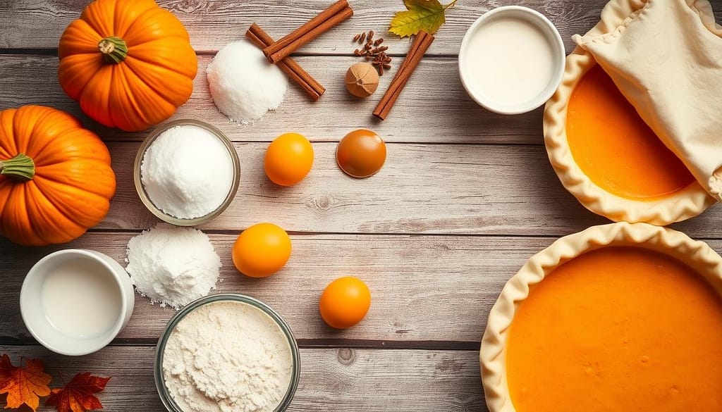 pumpkin pie ingredients