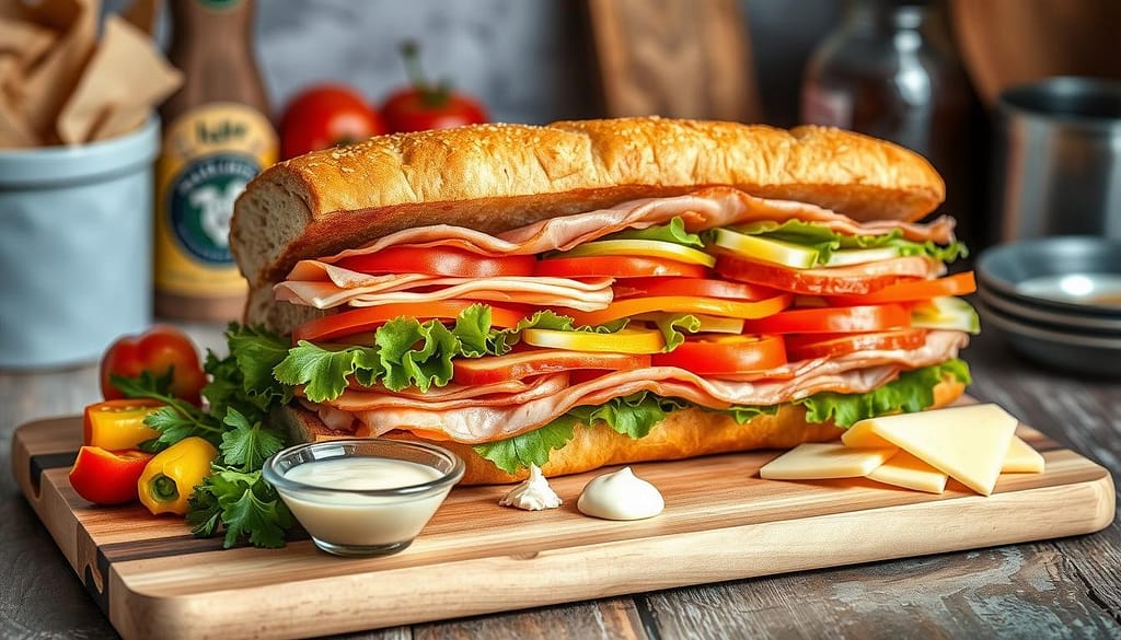 sub sandwich ingredients