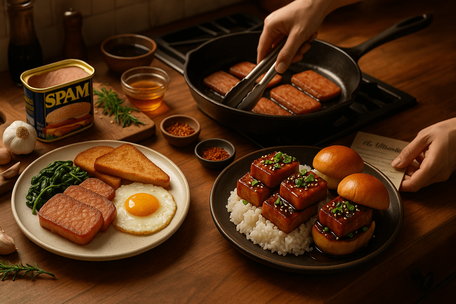 spam ham recipe